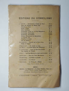 Le symbolisme n° 10/264. Juillet-août 1947.