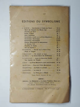 Le symbolisme n° 10/264. Juillet-août 1947.. LEPAGE Marius (rédac.),