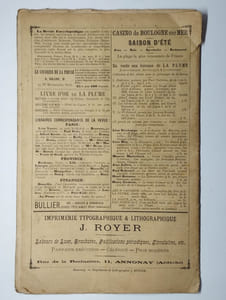 La Plume. Revue sociale de littérature, de critique et d'art indépendants. Troisième année. N° 54. 15 juillet 1891.