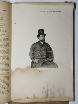 La Plume. Littérature, artistique et sociale. Quatrième année. N° 72. 15 juillet 1892. Numéro exceptionnel consacré sous la direction de M. Papus à la ...