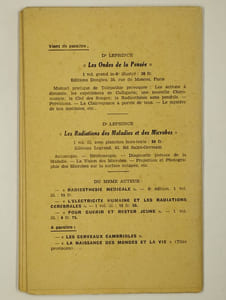 Diagnostic par les couleurs et les métaux.