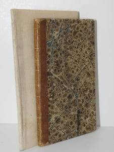 Lot de 2 livres. Vol. 1: On the Intercourse between the Soul and the Body, which is Supposed to Take Place either by Physical Influx, or by Spiritual Influx or by Pre-established Harmony. From the latin. [Vol. 2: Concerning the White Horse mentioned in the Revelation, Chap. XIX. With Extracts from the Arcana Coelestia, concerning the Word and it's Spiritual or Internal Sense. To which are added, remarks on the soul of beasts, and the life of vegetables. Translated from the latin. Originally published in the year 1758].