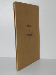 (Pirké aboth). Traité des principes ou recueil de préceptes et de sentences des pères de la synagogue.