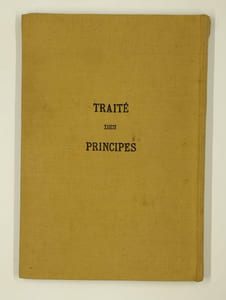 (Pirké aboth). Traité des principes ou recueil de préceptes et de sentences des pères de la synagogue.