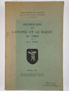 Recherches sur l'épopée et le barde au Tibet.
