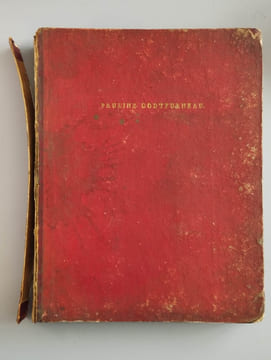 Cahier de musiques manuscrit.. GODTFURNEAU Pauline,