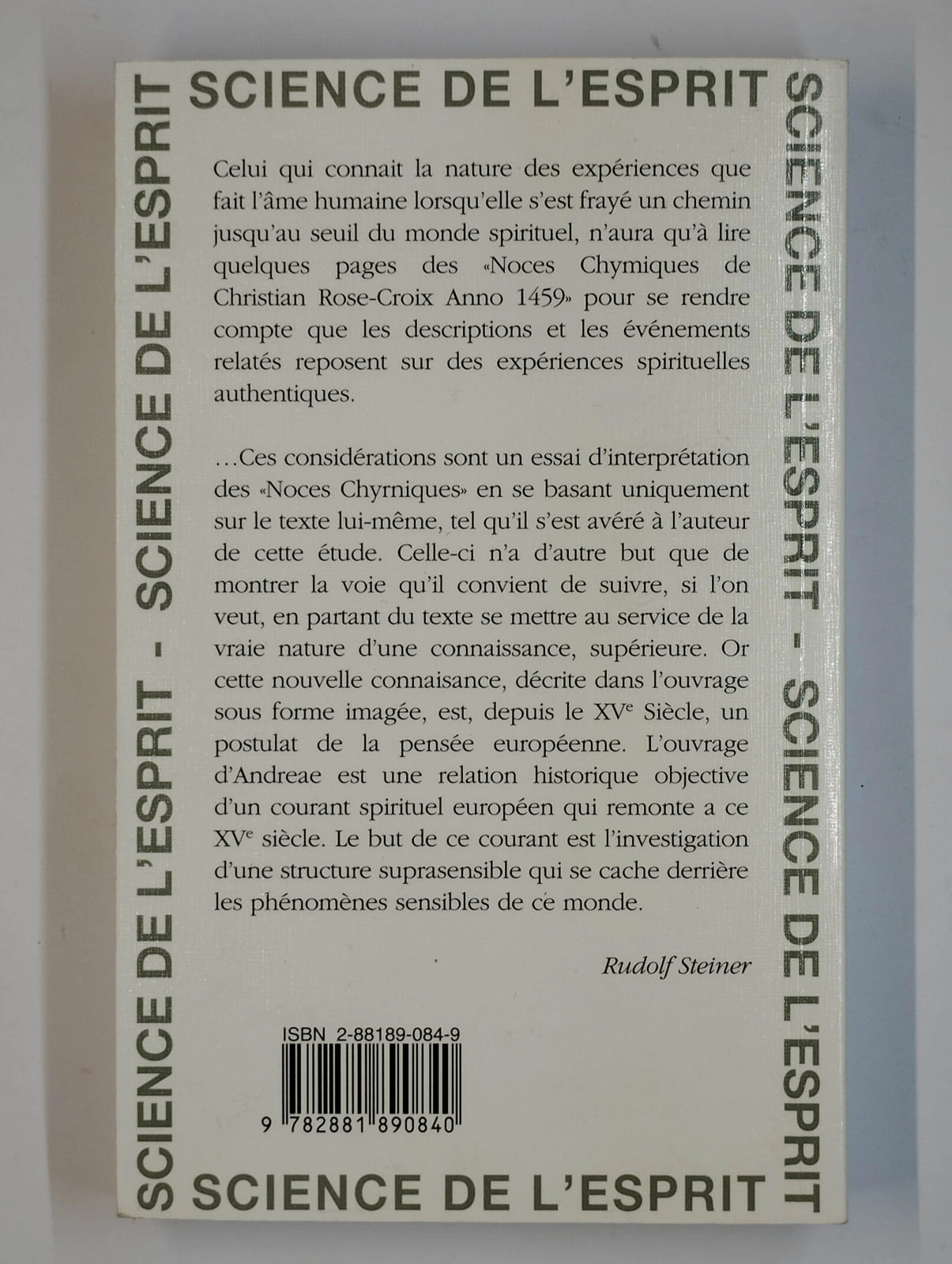 Static Comic Books ANDREA J. V., STEINER Rudolf, - Les noces chymiques de Christian Rose-C ...