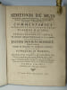 Commentarius literalis et historicus in omnes psalmos Davidis, et selecta Veteris Testamenti cantica. COMPLET 2 tomes en 1 vol.. MUIS Simeon de - ...