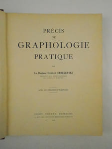 Précis de graphologie pratique.