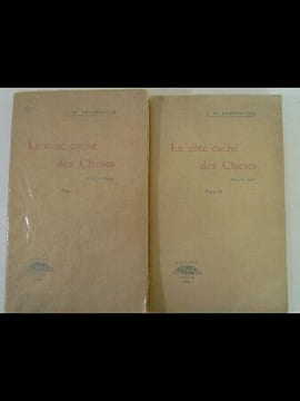 Le Côté caché des Choses.. LEADBEATER Charles-Webster (Evêque régional de l'Eglise Catholique Libérale pour l'Australie),