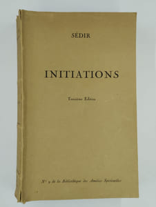 Initiations.