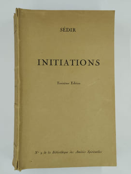 Initiations.. SEDIR (Yves Le Loup, dit Paul),