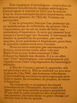 Aquarius ou la nouvelle Ere du Verseau.. HALBRONN Jacques (Sous la direction de),