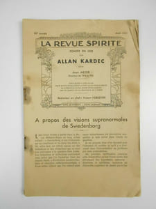 La Revue Spirite. Journal d'Etudes Psychologiques. 80ème année : août 1937.
