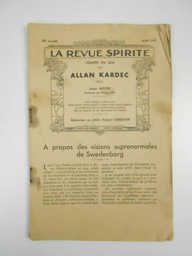 La Revue Spirite. Journal d'Etudes Psychologiques. 80ème année : août 1937.. KARDEC Allan (Fondée par),