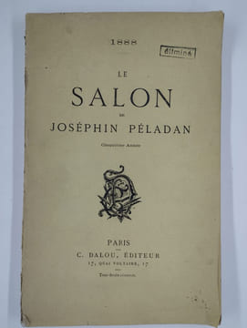 Le Salon de Joséphin Péladan. 1888. Cinquième année.. PELADAN Joséphin (Sar Mérodack),