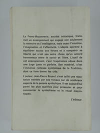 Le symbolisme maçonnique traditionnel. Thesaurus Latomorum.