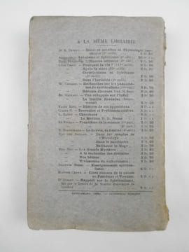 Psychologie morbide. Des vesanies religieuses, erreurs, croyances fixes, hallucinations et suggestions collectives.. DUPOUY E. (Edmond) (Dr),