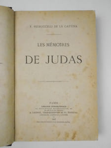 Les Mémoires de Judas.