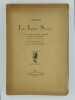 Le Livre Secret avec un portrait et deux allégories gravées à l'eau-forte par Henry De Groux, suivi d'une notice par Victor-Emile Michelet.. PELADAN ...