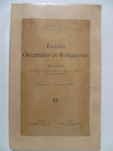 Etudes Orientales et Religieuses.