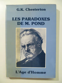 Les Paradoxes de M. Pond.