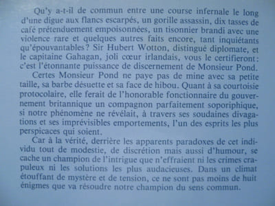 Les Paradoxes de M. Pond.