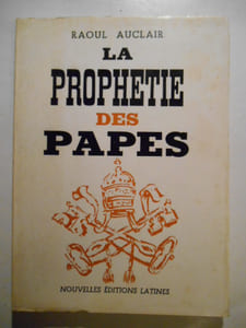 La Prophétie des Papes.