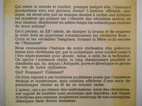 Mystère et Mission des Rose Croix.. DUCHAUSSOY Jacques,