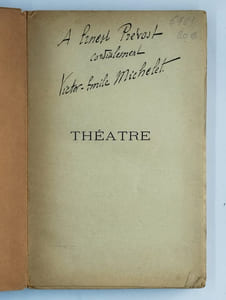 Théâtre. Tome premier. La Possédée - Le Chevalier qui porta sa Croix - La Justice supérieure a l'Homme - La Coupe d'Améthyste.
