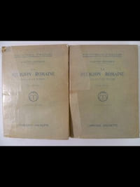 La Religion Romaine d'Auguste aux Antonins. Livre Premier: Pendant le Siècle d'Auguste. Livre Second: La Religion après Auguste. 2 volumes.