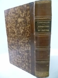 Répertoire du prêtre destiné à lui faciliter la préparation des sermons et à lui procurer de nombreux sujets de méditation.