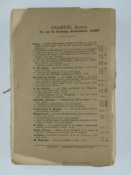 L'Illuminisme en France (1767-1774). Martines de Pasqually. Sa vie, ses pratiques magiques, son uvre, ses disciples. Suivi des Catéchismes des Elus ...