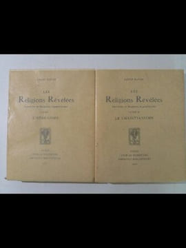 Les religions révélées. Tome I : L'hébraïsme [- Tome II : Le chistianisme].. ROGER Henri,