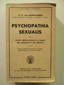 Psychopathia sexualis. Étude médico-légale à l'usage des médecins et des juristes.
