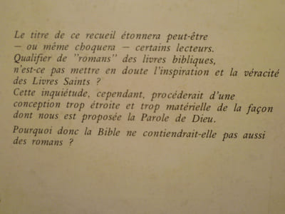 Les romans juifs. Tobit. Judith. Esther. Jonas.