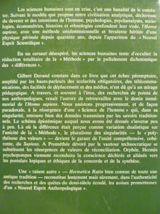Science de l'homme et tradition. Le nouvel esprit anthropologique.