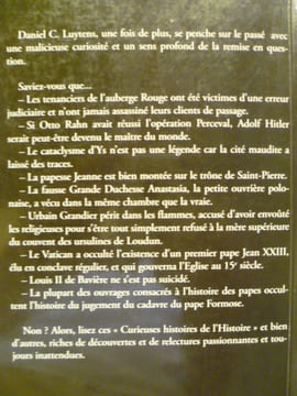 Curieuses histoires de l'histoire. Histoires inconnues ou que l'on croyait connaître.. LUYTENS Daniel-Charles,