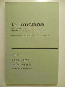 La michna. Tome 8.