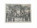 EUGENIO PUCCI SUITE DE 25 GRAVURES SUR FLORENCE D'APRES ZOCCHI Ponte Vecchio. 