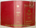 Almanach de Gotha. Annuaire généalogique, diplomatique et statistique 1922.. 