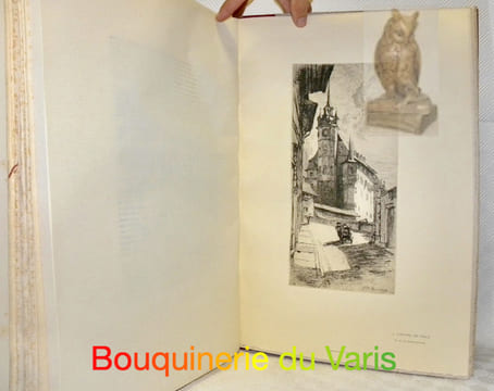 Fribourg ville d’art. Eaux-fortes et dessins de P.-A. Bouroux, texte de J.-J. Berthier.. BERTHIER, J. J. - BOUROUX, P. A.