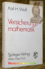 Versicherungsmathematik.. WOLFF, Karl-H.
