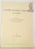 Claude-Antoire Garnier et ses proches. Essai biographique sur la personne d’un médecin-magistrat dans la 1re moitié du XIXe siècle aux ...