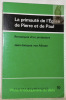 La primaut&eacute; de l’Eglise de Pierre et de Paul. Remarques d’un portestant. Cahiers Oecum&eacute;niques 10.. Allmen, Jean-Jacques.