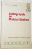 Bibliographie zu Meister Eckhart. Dokimion 9.. Largier, Niklaus.