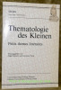 Thematologie des Kleinen. Petits thèmes littéraires. Seges, Neue Folge - Nouvelle série, 2.. Marsch, Edgar. - Pozzi, Giovanni (hrsg).