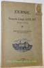 Journal. Mémoires d’un bourgeois de Porrentruy. (IIme partie, 1813-1824). Publié et annoté par Ch.-J. Gigandet.. Guelat, François-Joseph.