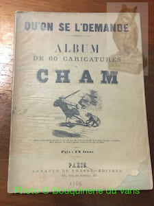 Qu'on se l'demande. Album de 60 caricatures.