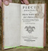 Pieces originales et procedures du proces, fait à Robert-François Damiens, tant en la Prévôté de l'Hôtel, qu'en la Cour de Parlement. Tome premier, ...